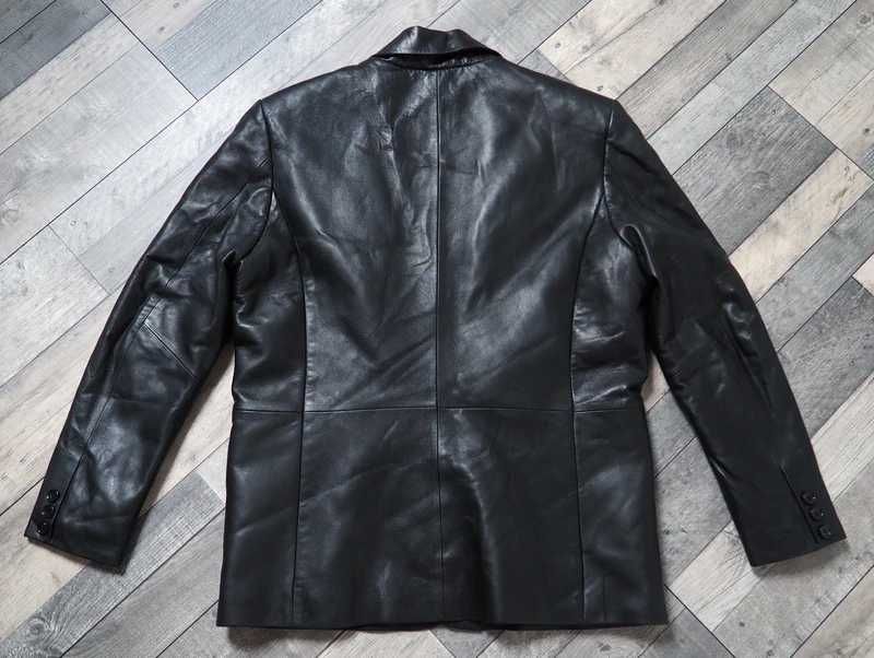 LEATHER HYPE_100% Premium full nappa leather_skórzana męska_XL/XXL