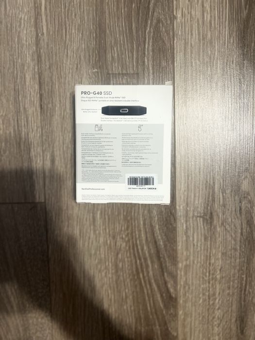 Ssd SanDisk Professional PRO-G40 4TB ціна 21000