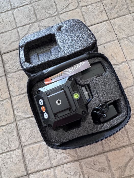 Nível Laser 4D 16 Linhas Verde