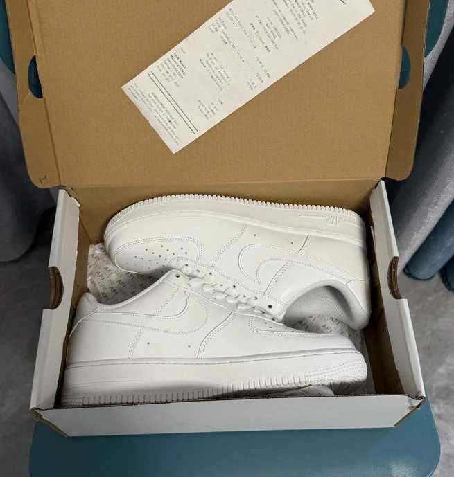 Nike Air Force 1 One All White 46