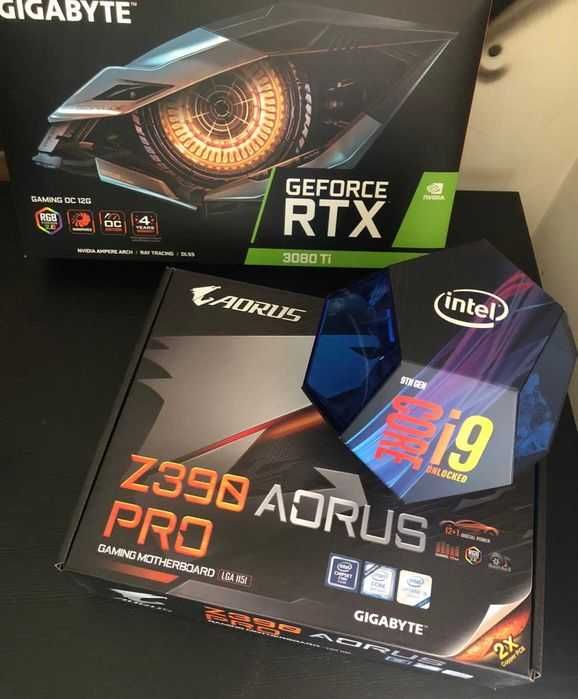 i9 9900K RTX 3080 Ti 32GB RAM 1TB NVME