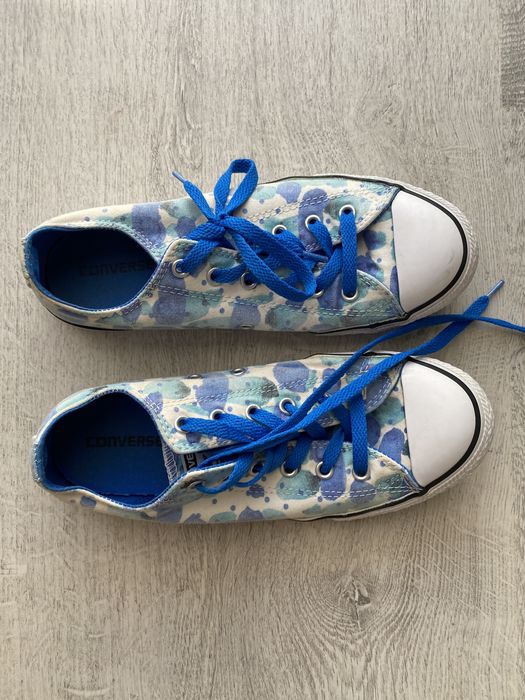Trampki Converse z akwarelowym wzorem