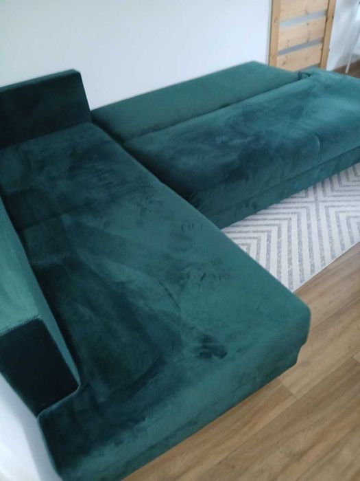 Narożnik butelkowa zieleń