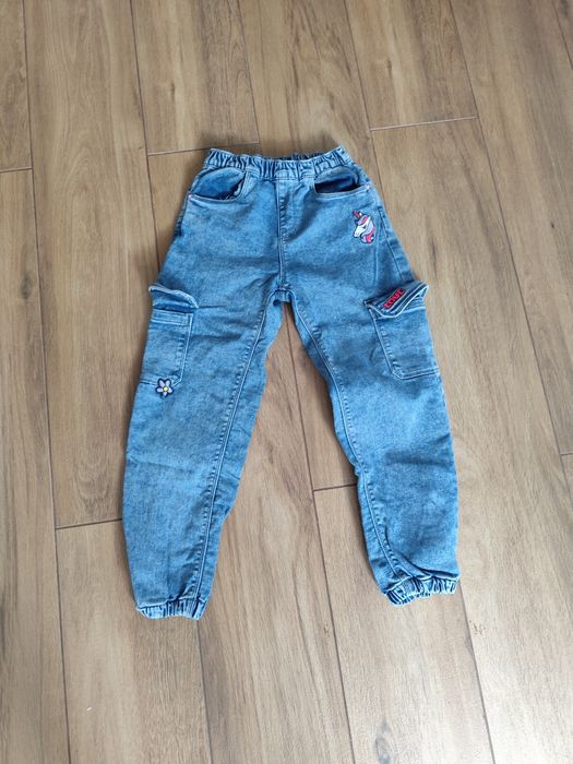 Spodnie jeansowe smyk 128
