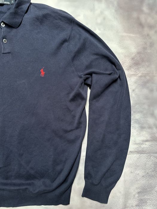 Sweter rozpinanany granatowy Polo Ralph Lauren unisex streetwear ol