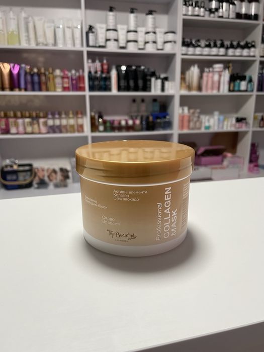 маска для волосся top beauty collagen
