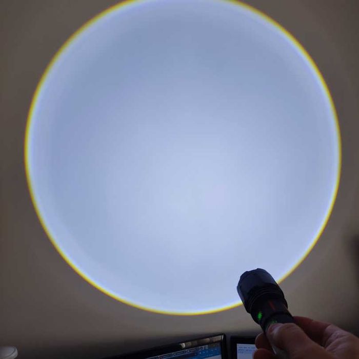 Lanterna Led multifuncional recarregável de alta potência Sanda