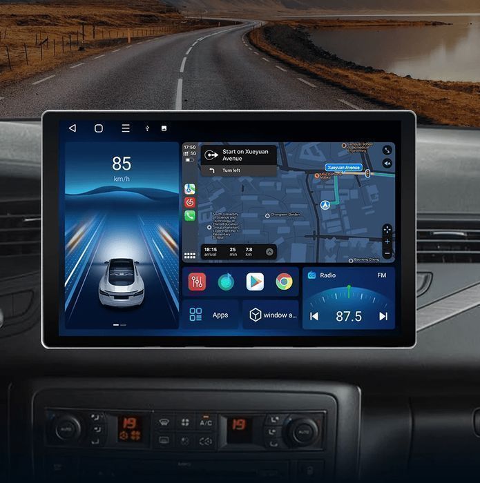 Citroën C5 (2008-2017) – Radio Android 15 13.1" CarPlay Android Auto 4GB/64GB GPS Nawigacja Stacja Multimedialna WiFi Bluetooth DSP 4G LTE PL