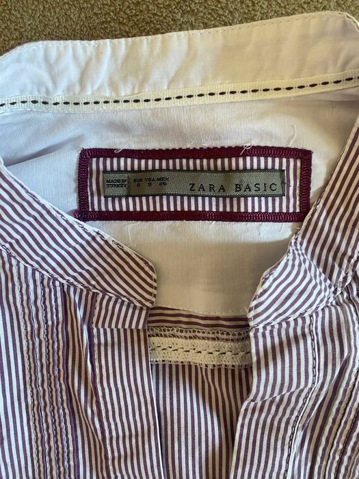 рубашка Zara basic  s