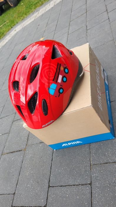 Kask rowerowy dziecięcy Alpina