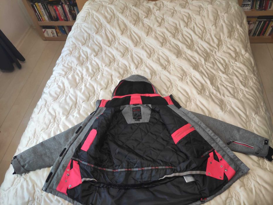 Damska dziewczęca kurtka narciarska Killtec Level 3 r. 40 L 3K jak new