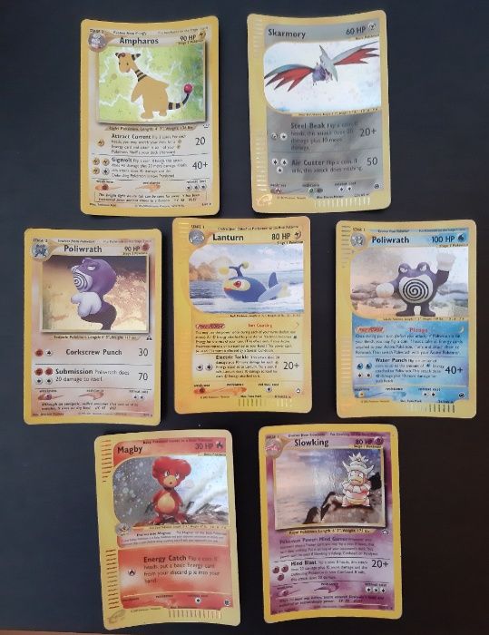 Lote Cartas Pokémon Raras Originais Esposende, Marinhas E Gandra • OLX  Portugal