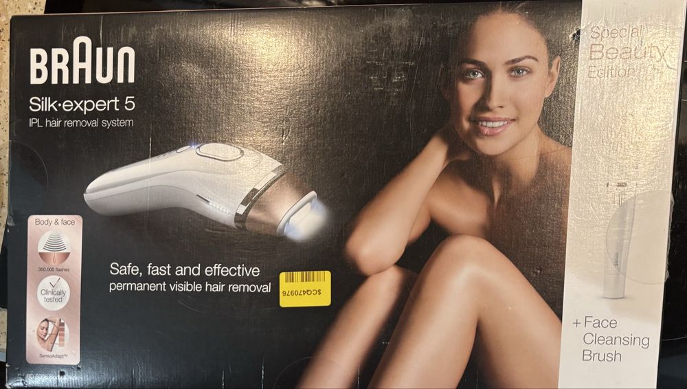Фотоепілятор Braun Silk-expert 5 (IPL) — НОВИЙ