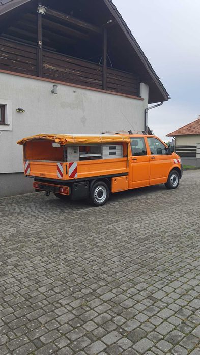 Volkswagen T5 podwójna kabina 5 miejsc, 1.9 TDI