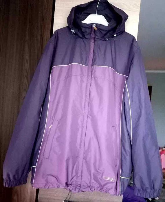 Kurtka wiatrówka + spodnie 44 XXL ( komplet)