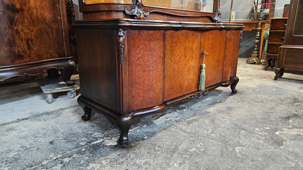 Stara Piękna -Witryna -Komoda -szafka  Konkretna Dwuczęściowa