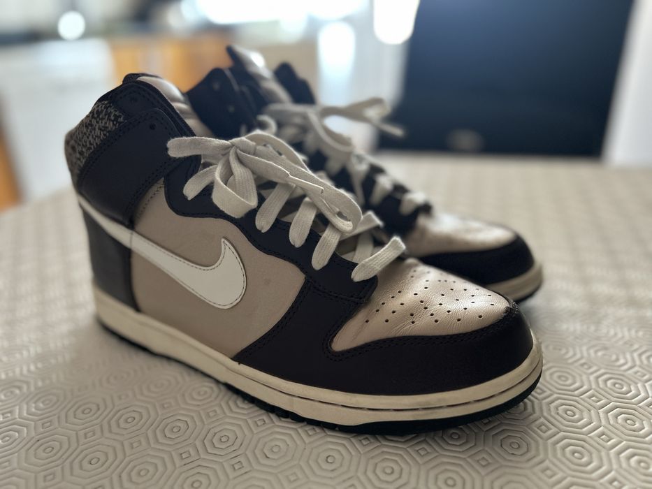 Nike Dunk High Premium SB “ Brown Tweed “ Raro de 2007 Edicao limitada