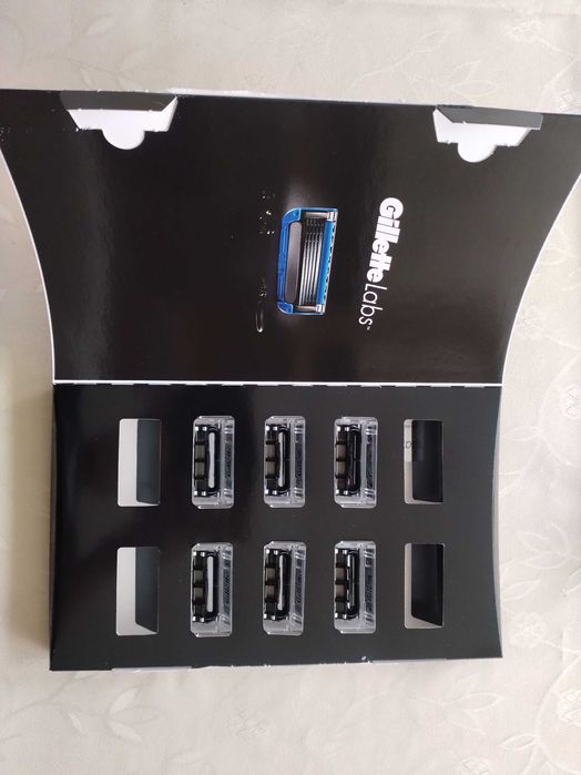 Gillette Labs - wkłady (6 sztuk). Nowe, oryginalne.