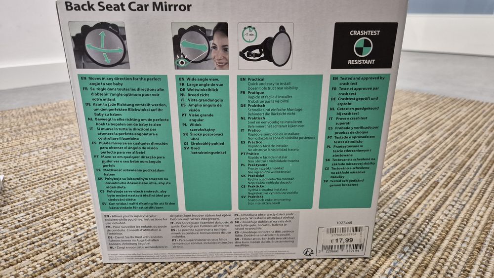 Espelhos auto bebé