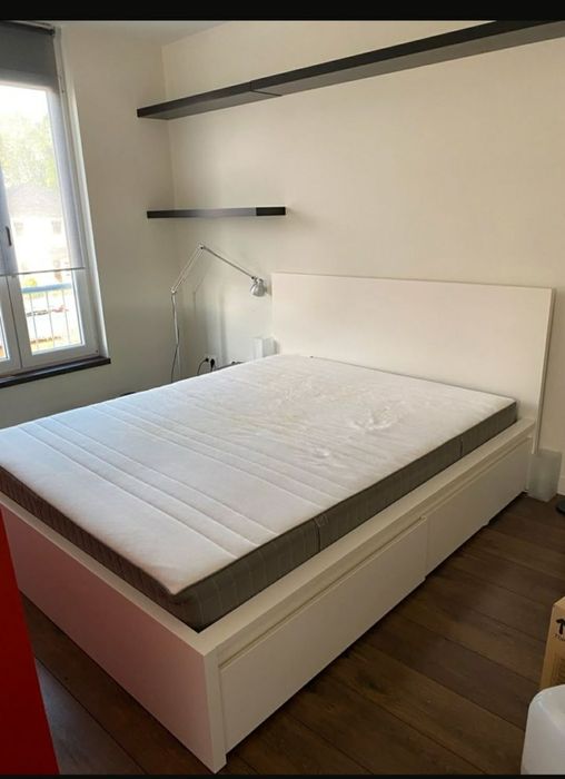 Łóżko Ikea malm+ materac