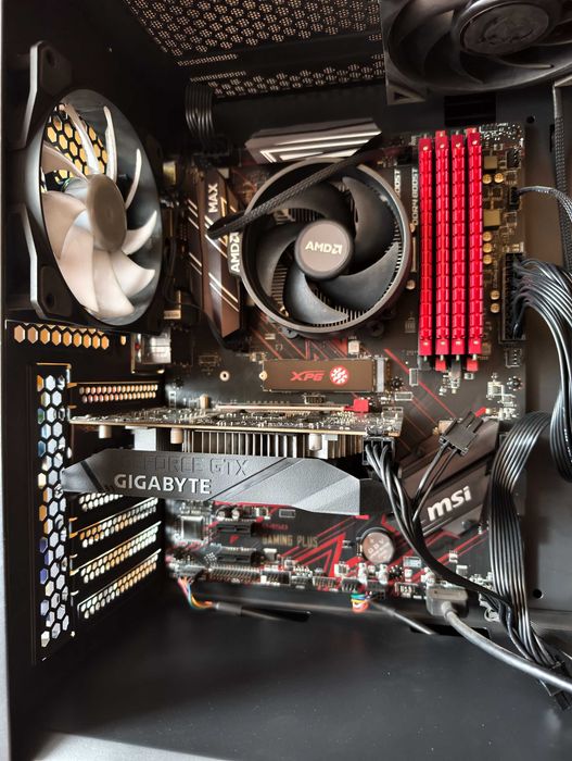 Komputer stacjonarny AMD Ryzen 5 3600 / 32GB DDR4 / 512GB Nvme / Geforce GTX 1650 Super / W11 Pro