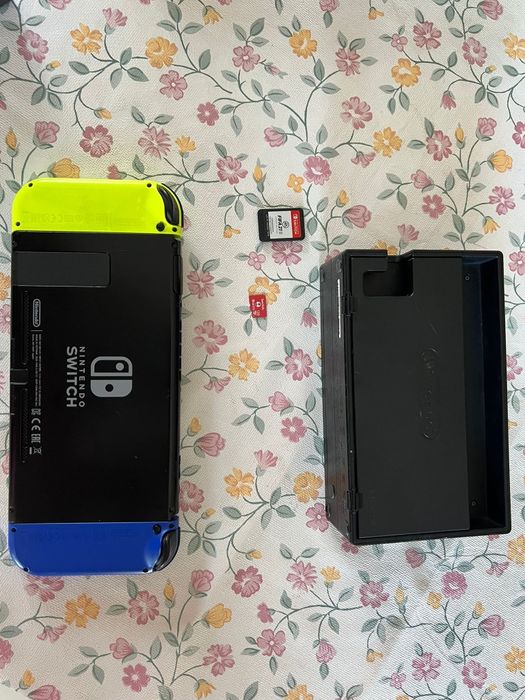 Nintendo switch mais cartao memoria 128gb