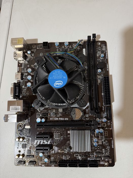 Kit MSI H110M PRO-VH + Intel Core i7-6700 + Cooler Intel