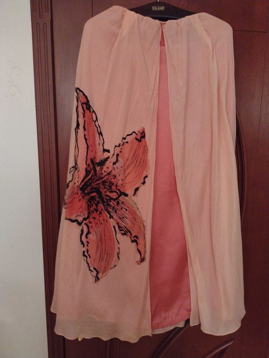 Юбка шёлк летняя