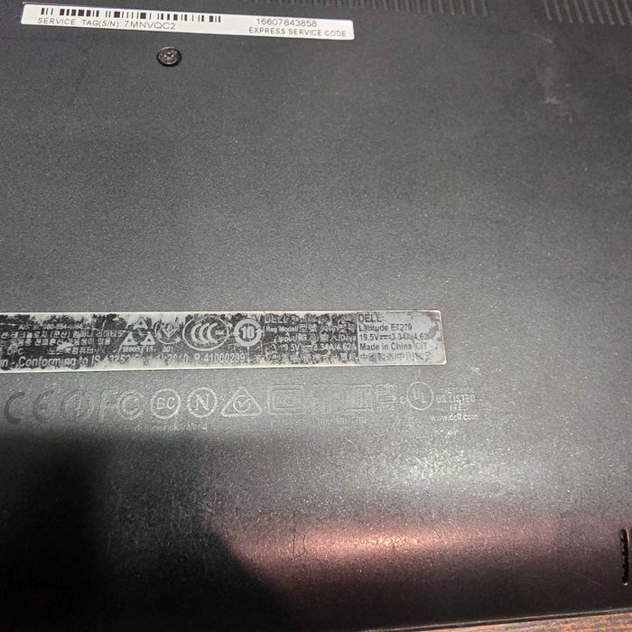 Laptop Dell E7270