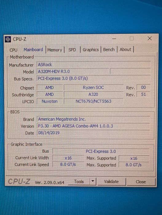 Комп'ютер Ryzen 2200G + DDR4 12GB, монітор Dell 24, клавіатура, мишка
