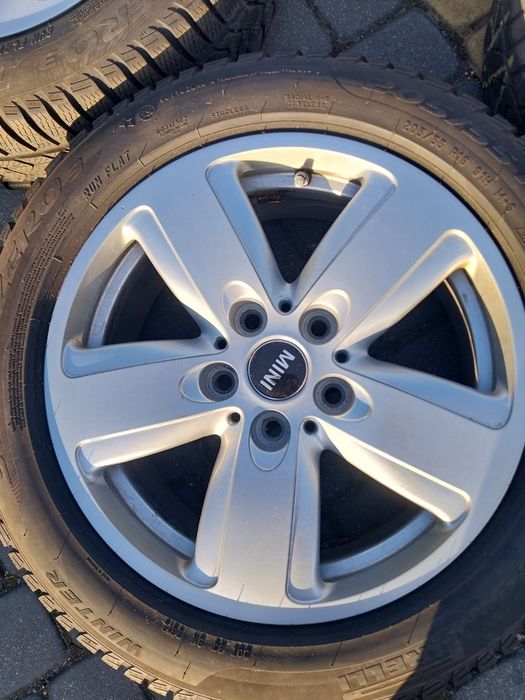 Oryginalne Felgi Aluminiowe Mini Cooper R16 5x112 7J ET 52