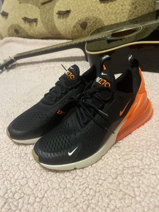 Кросівки Nike Air Max 270 Black/Orange. Розмір EUR 43