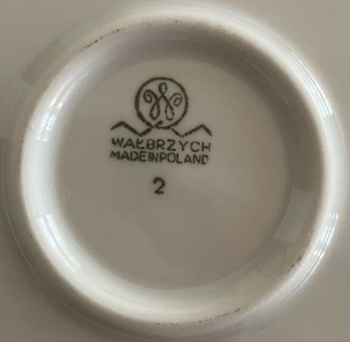 Talerz Porcelanowy Wałbrzych 32cm PZL M18 Dromader