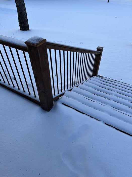 Balustrada metalowa drewniana nowoczesna, ogrodzenie Bajeczne Drewno