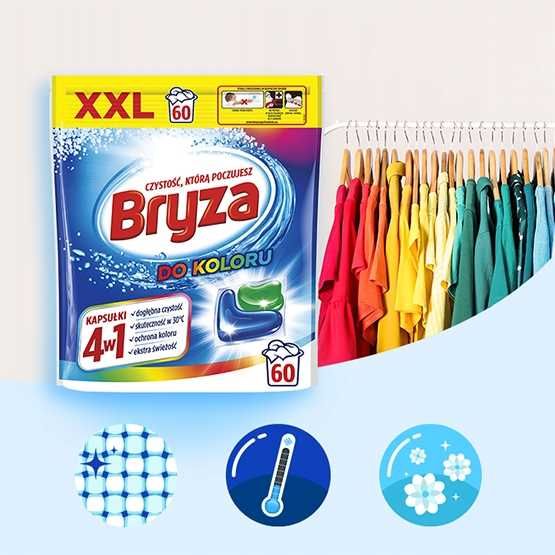 Bryza 4w1 kapsułki do koloru 60