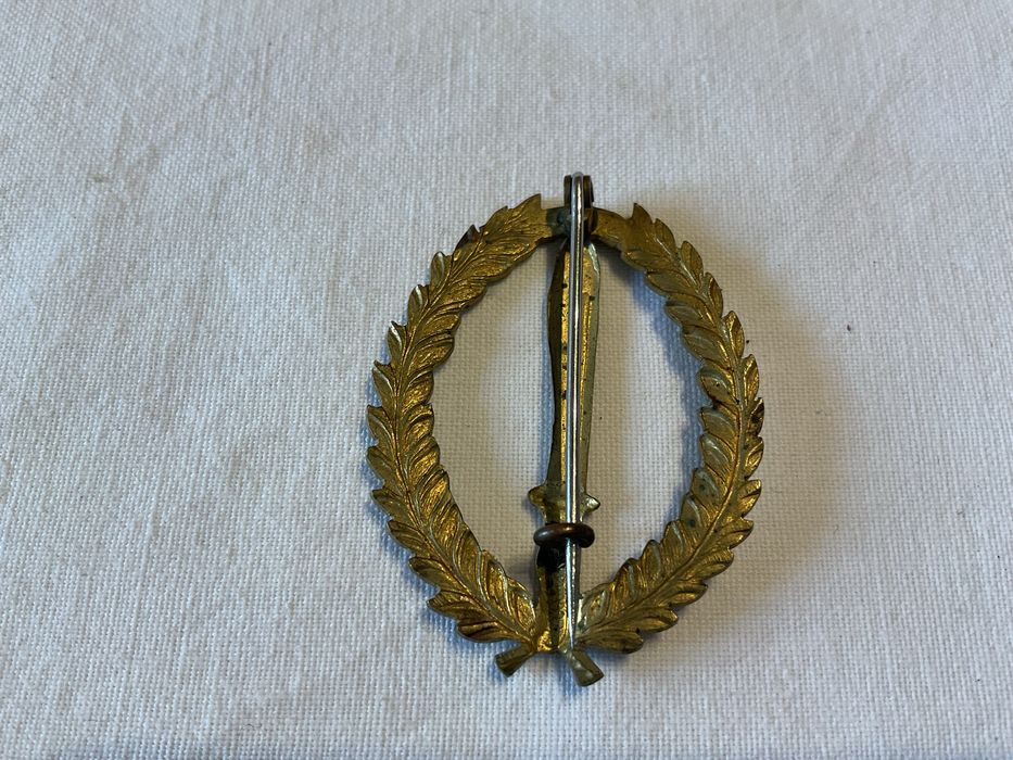 Crachá antigo, distintivo dos militares Fuzileiros