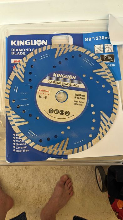 диск алмазный по армированному бетону