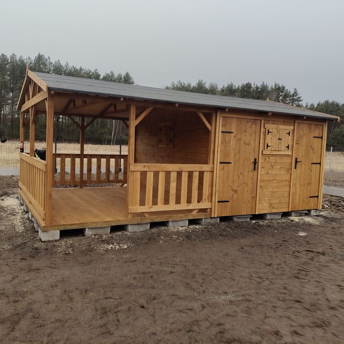 Domek ogrodowy narzędziowy 6x4