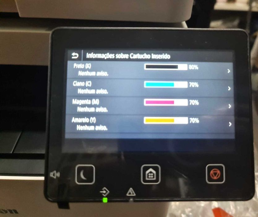 Impressora Canon i-Sensys MF643cdw a laser tinteiros a 70%