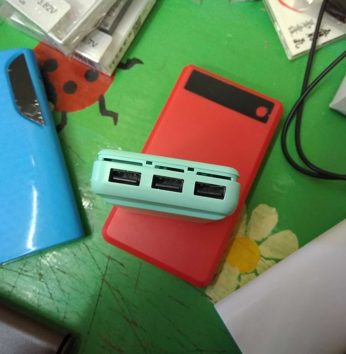 Потужний корпус для Повербанка PowerBank 18650, фонарик