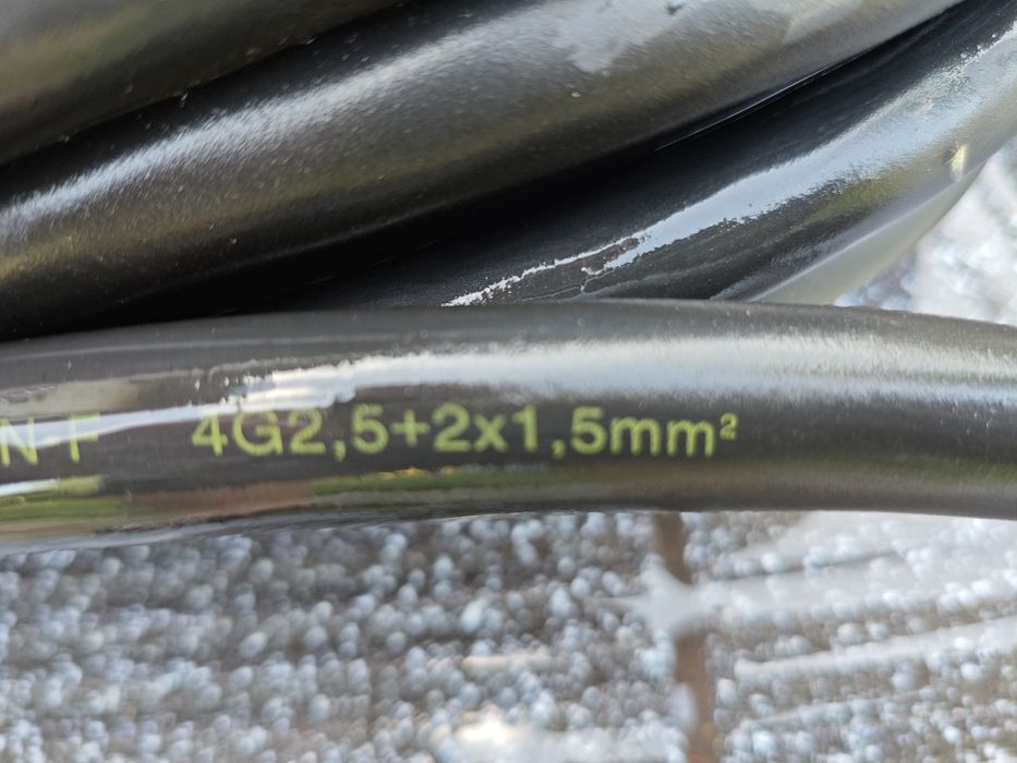 Przewód 4G 2,5mm2 + 2x1,5mm2