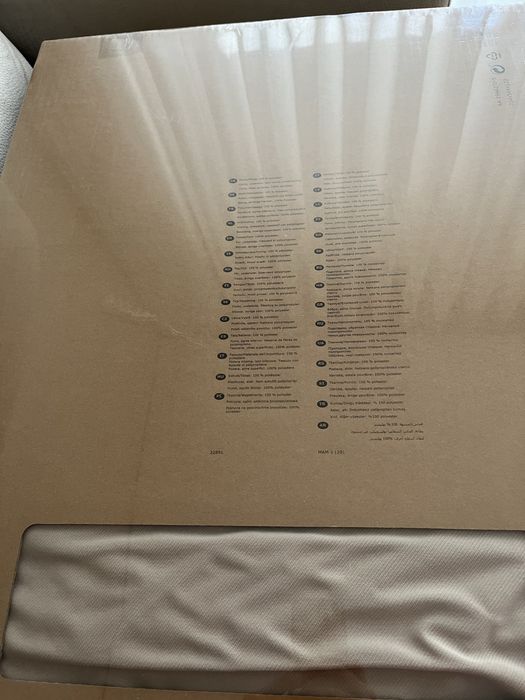 Capas ikea Vinliden sofa 3 lugares com chaise loungue bege