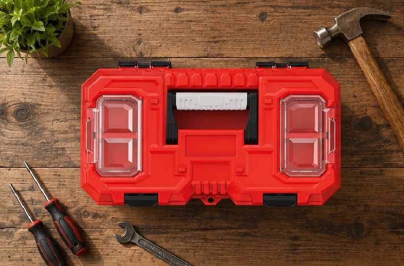 Ящик для инструментов Kistenberg Titan Plus 25 л — органайзер, ABS замки