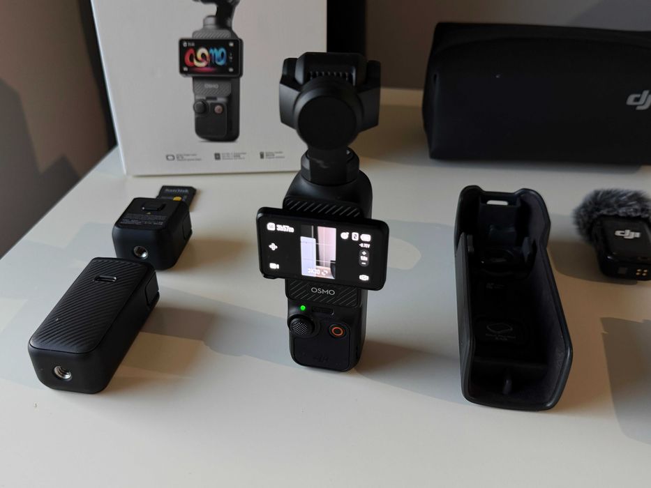 DJI Osmo Pocket 3 Creator Combo JAK NOWY Zestaw SD 128GB