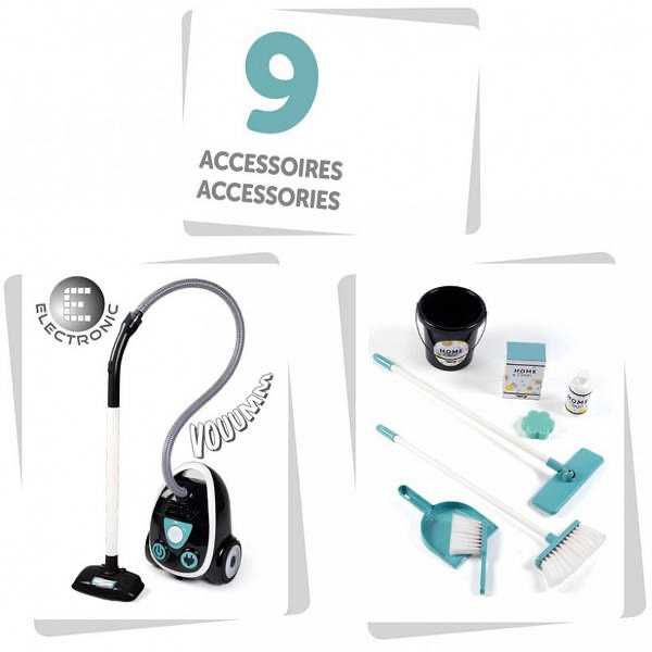 Візок для збирання Smoby з пилососом 330316, 330309