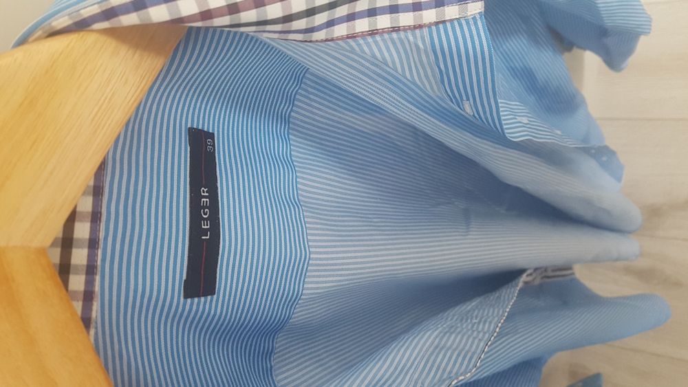 Franco Feruzzi Leger koszula męska rozm 39 180cm Slim Fit