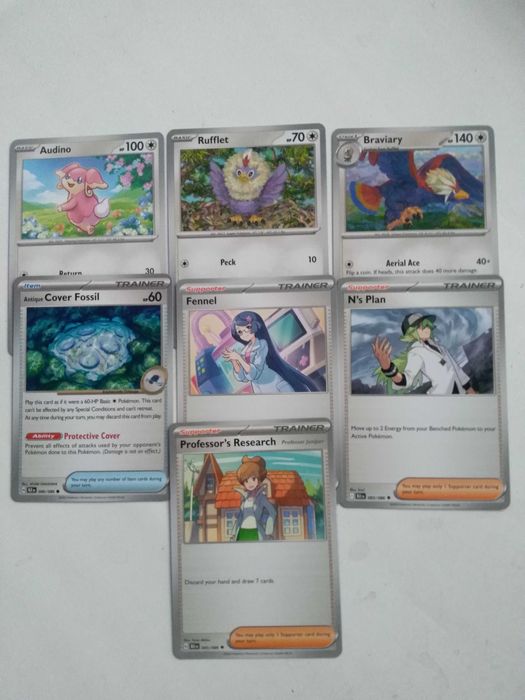 Оригінальні Картки Pokémon (BLK)  black bolt TCG 2024 покемон