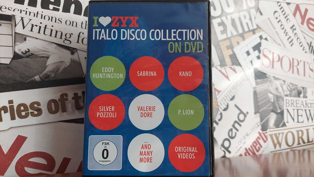 Various - I Love ZYX Italo Disco Collection na płycie DVD