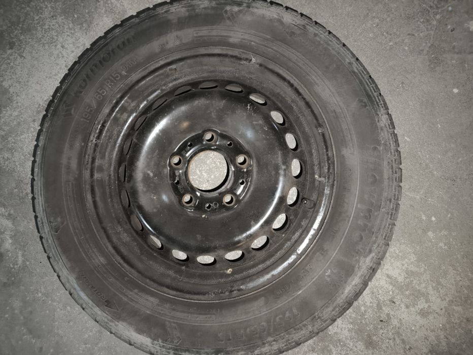 Koła zimowe 5х120 195/65 R15 – komplet, gotowe do jazdy