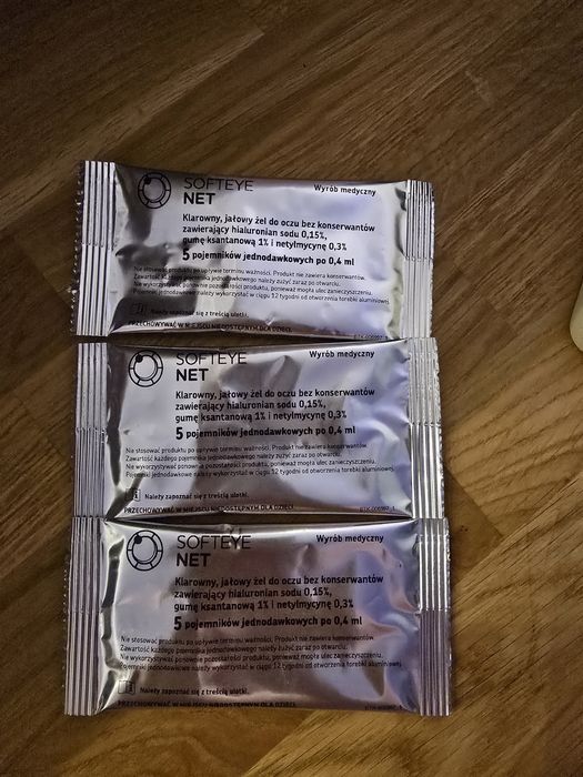 Krople do oczu łagodzące